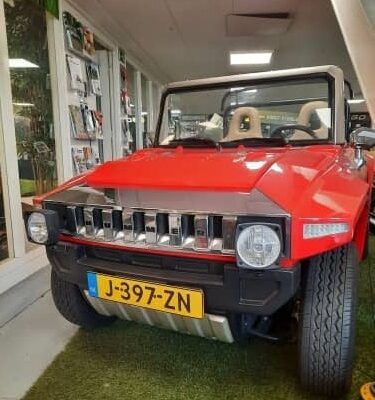 Hummer HX mini Golfkar met kenteken road legal