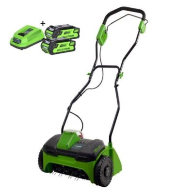 Greenworks 40 volt Accu Verticuteermachine G40DT35K2X