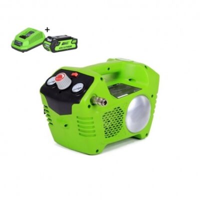 Greenworks 40 volt Accu Compressor G40ACK2