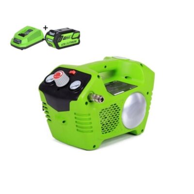 Greenworks 40 volt Accu Compressor G40ACK4