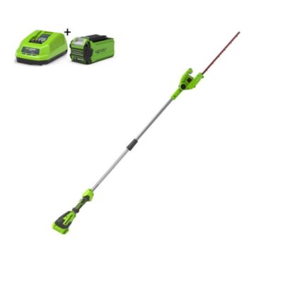 Greenworks 40 volt Accu Heggenschaar Langbereik G40PHAK2