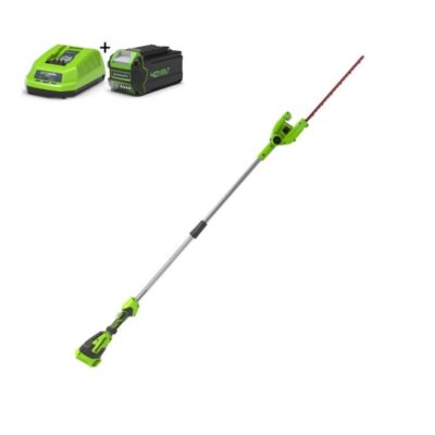 Greenworks 40 volt Accu Heggenschaar Langbereik G40PHAK4