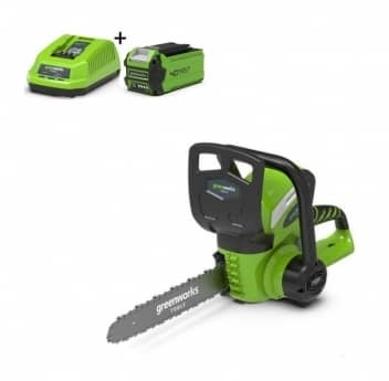 Greenworks 40 volt Accu Kettingzaag G40CS30K2