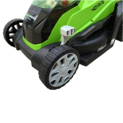 Greenworks 40 volt Accu Cirkelmaaier 35 cm VOORDEELSET !