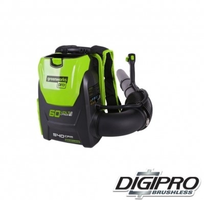 Greenworks 60 volt Accu Rugbladblazer GD60BLB