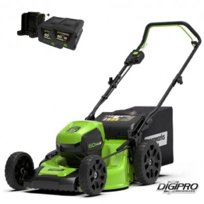 Greenworks 60 volt Accu Grasmaaier 46 cm GD60LM46HPK2X