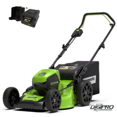 Greenworks 60 volt Accu Grasmaaier 46 cm GD60LM46HPK4