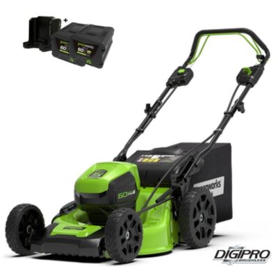 Greenworks 60 volt Accu Grasmaaier 46 cm GD60LM46SPK2X