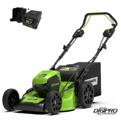 Greenworks 60 volt Accu Grasmaaier 46 cm GD60LM46SPK4