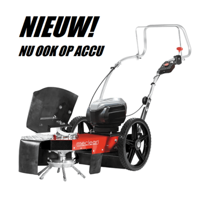 Meclean WEEDSWEEP-B Accu onkruidborstelmachine