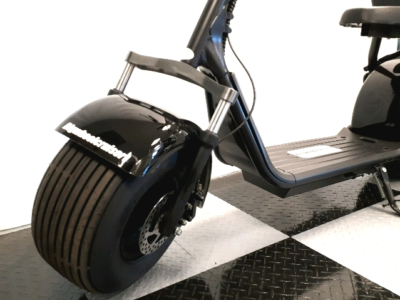 Spatborden kleur glans zwart voor de Bigwheelcruiser Accu step