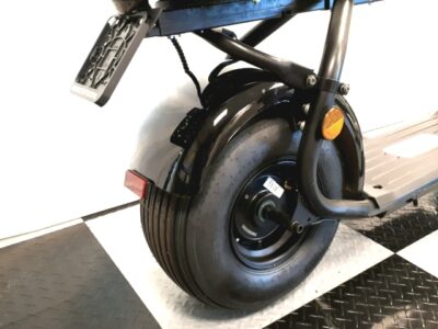 Spatborden kleur glans zwart voor de Bigwheelcruiser Accu step