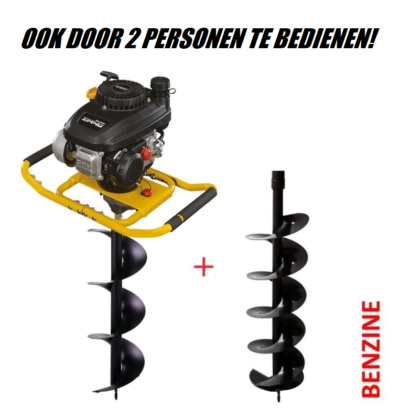 Lumag EB400PRO Grondboor, nu met GRATIS boren