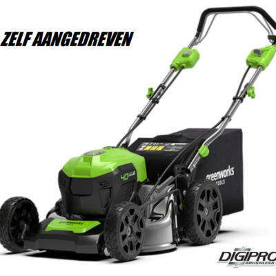 Greenworks 40 volt Accu Grasmaaier 46 cm GD40LM46SP