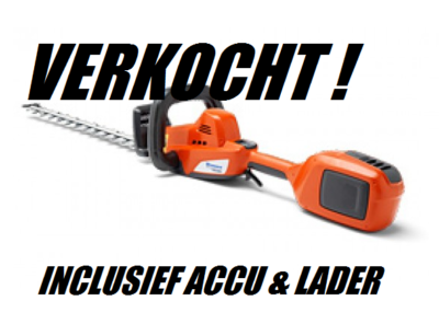 Husqvarna 136LiHD50 Accu Heggenschaar met accu en lader