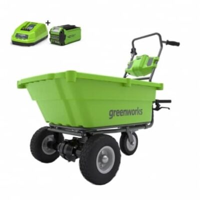 Greenworks 40 volt Accu Kruiwagen G40GCK2 VOORDEELSET!