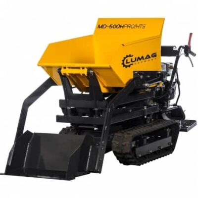 Lumag MD500HPROHTS mini Rupsdumper met kiepbak en laadschep