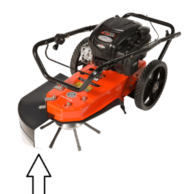 Ariens Spatkap 90° voor onkruidborstelmachine PRO 370