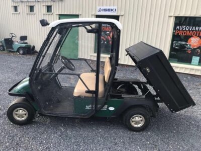 ezgo workhorse 1200 benzine transporter met mauser cabine