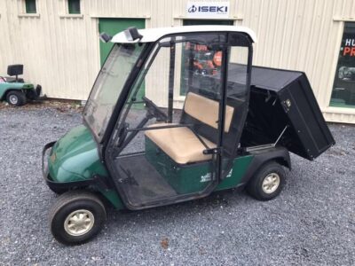 ezgo workhorse 1200 benzine transporter met mauser cabine