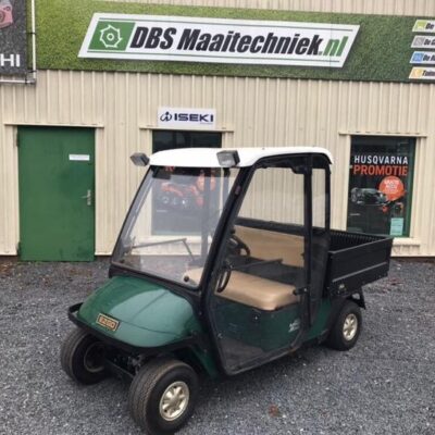 ezgo workhorse 1200 benzine transporter met mauser cabine