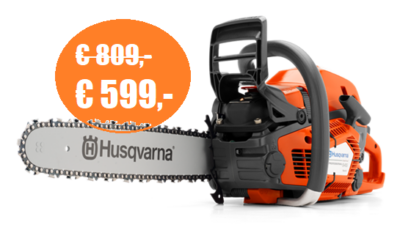 Husqvarna 545 Mark II 38 cm Benzine Kettingzaag - Afbeelding 2