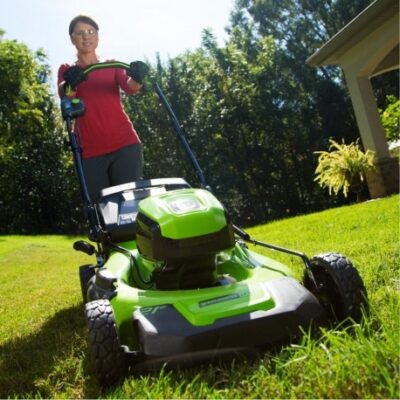 Greenworks 60 volt Accu Grasmaaier 46 cm GD60LM46SPK4 - Afbeelding 3