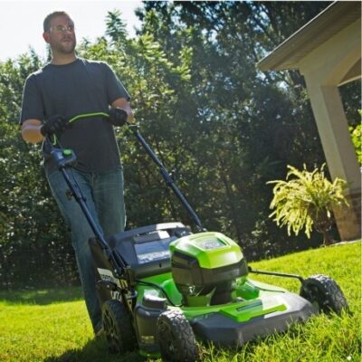 Greenworks 60 volt Accu Grasmaaier 46 cm GD60LM46SPK4 - Afbeelding 2