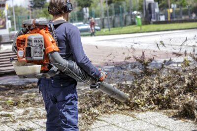 Husqvarna 570 BTS Ruggedragen Bladblazer - Afbeelding 4