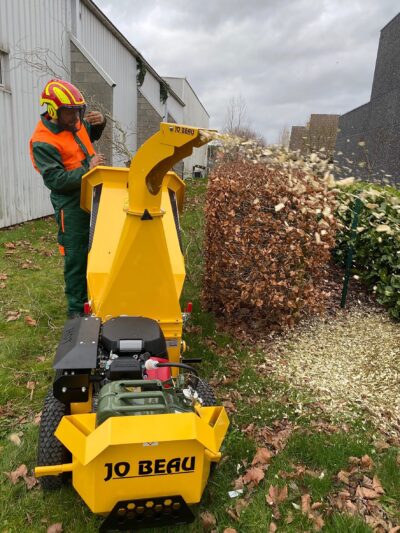 Jo Beau M400 Pro Line Benzine Hakselaar / Houtversnipperaar 100mm - Afbeelding 2