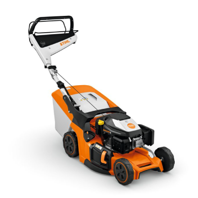 Stihl benzinegrasmaaier RM 448 T - Detuinmachine.nl