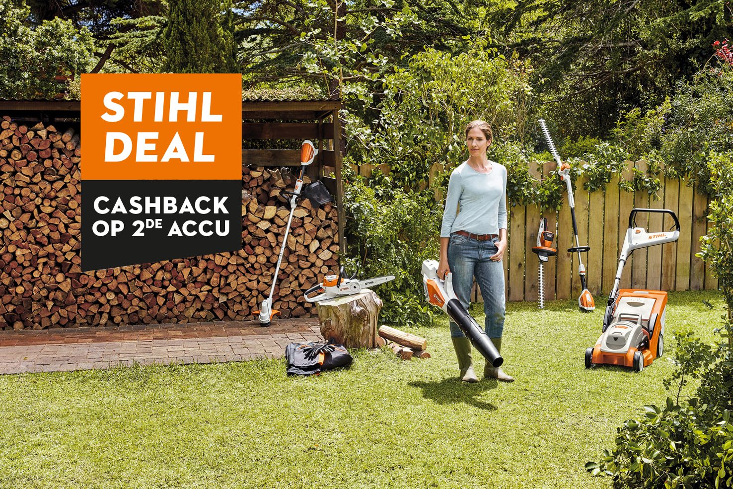 Cashback op 2de accu actie Stihl - Detuinmachine.nl