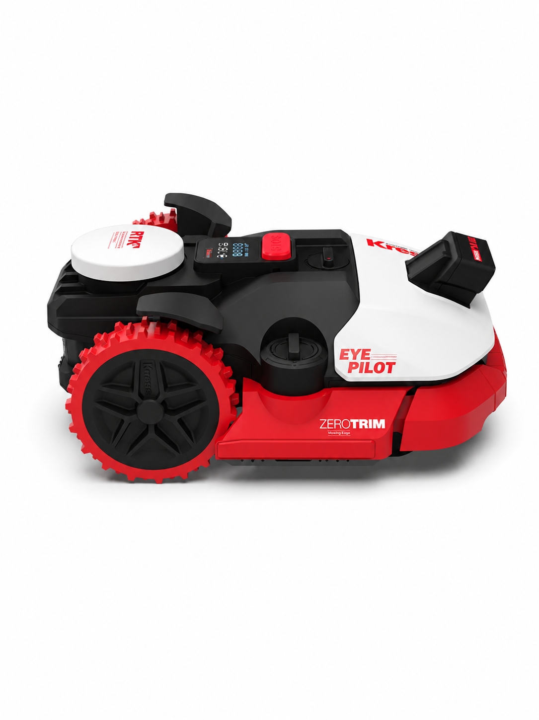 Kress KR271E EyePilot® RTKⁿ Robotmaaier tot 1500 m² met ZeroTrim en 4G